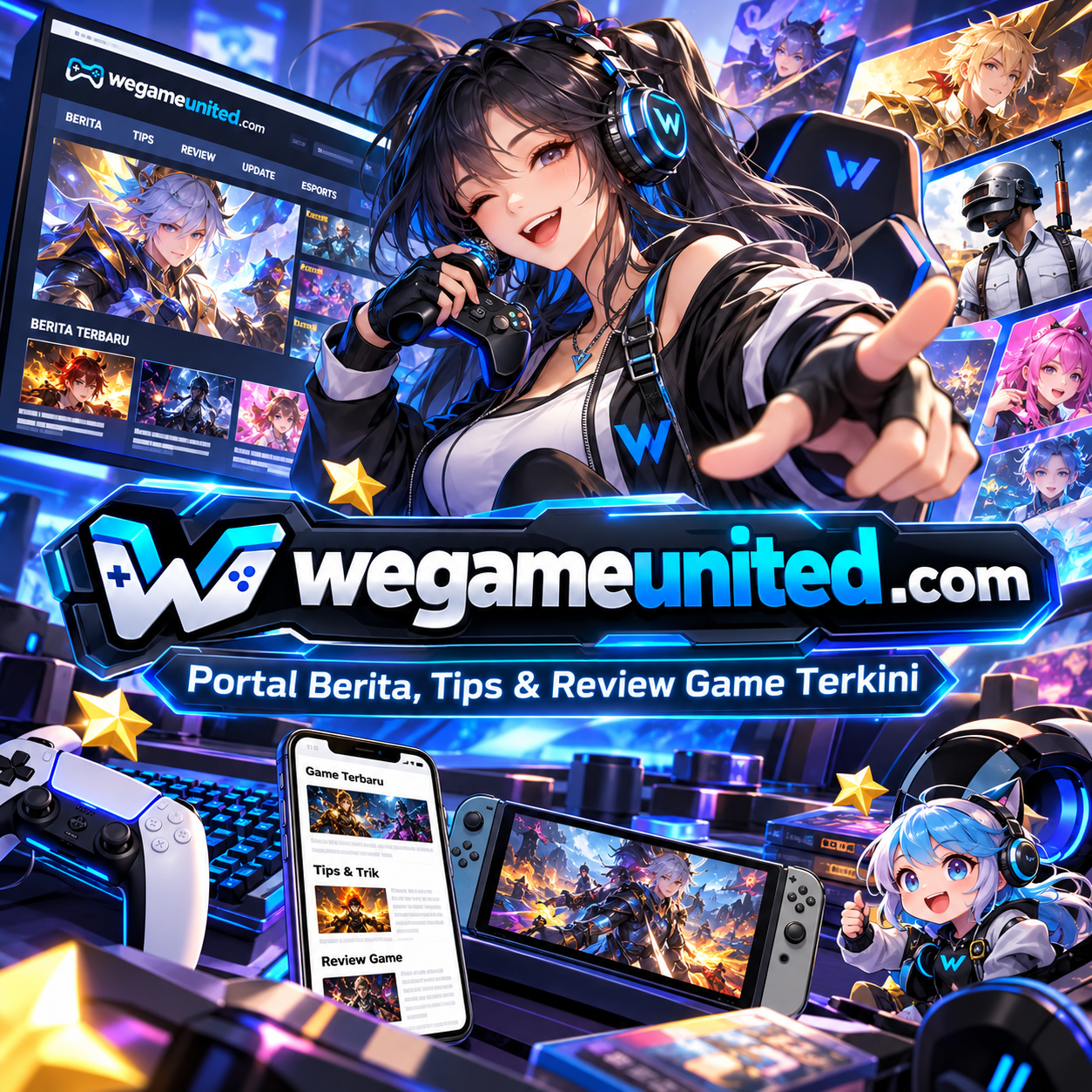 WeGameUnited Hero Banner
